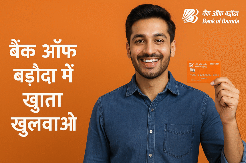 Bank of Baroda Mein Khata Khulayo
